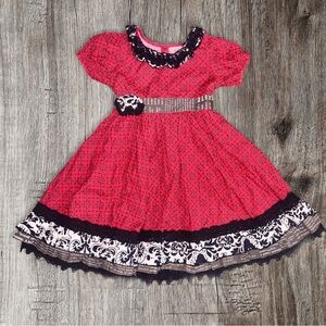 Mustard Pie red dress